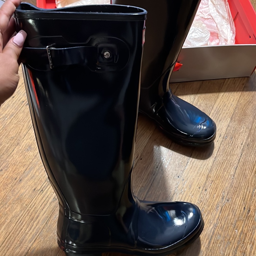 Hunter Original Tall Gloss Rain boot - Picture 3 of 6